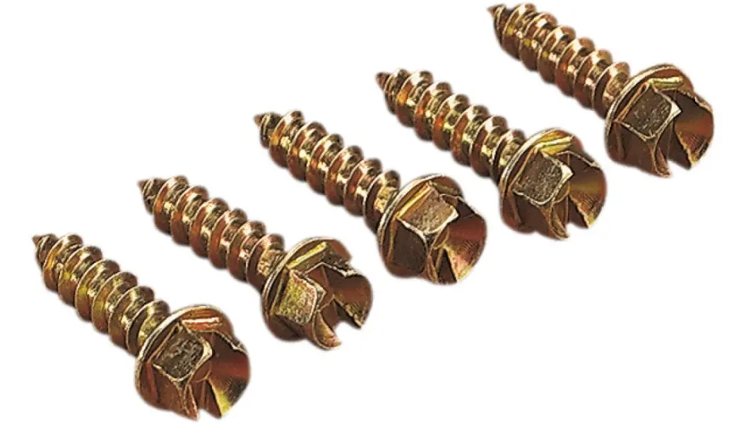 Original Gold Screws Ice Traction Racing Studs 3/4" Deep V Design 1000 Count Pack Made In Usa 1