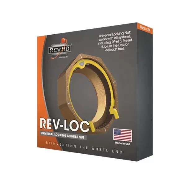 Revhd Universal Locking Spindle Nut For Tp Trailer Axle Replaces 447-4723  - Rl-T04 1