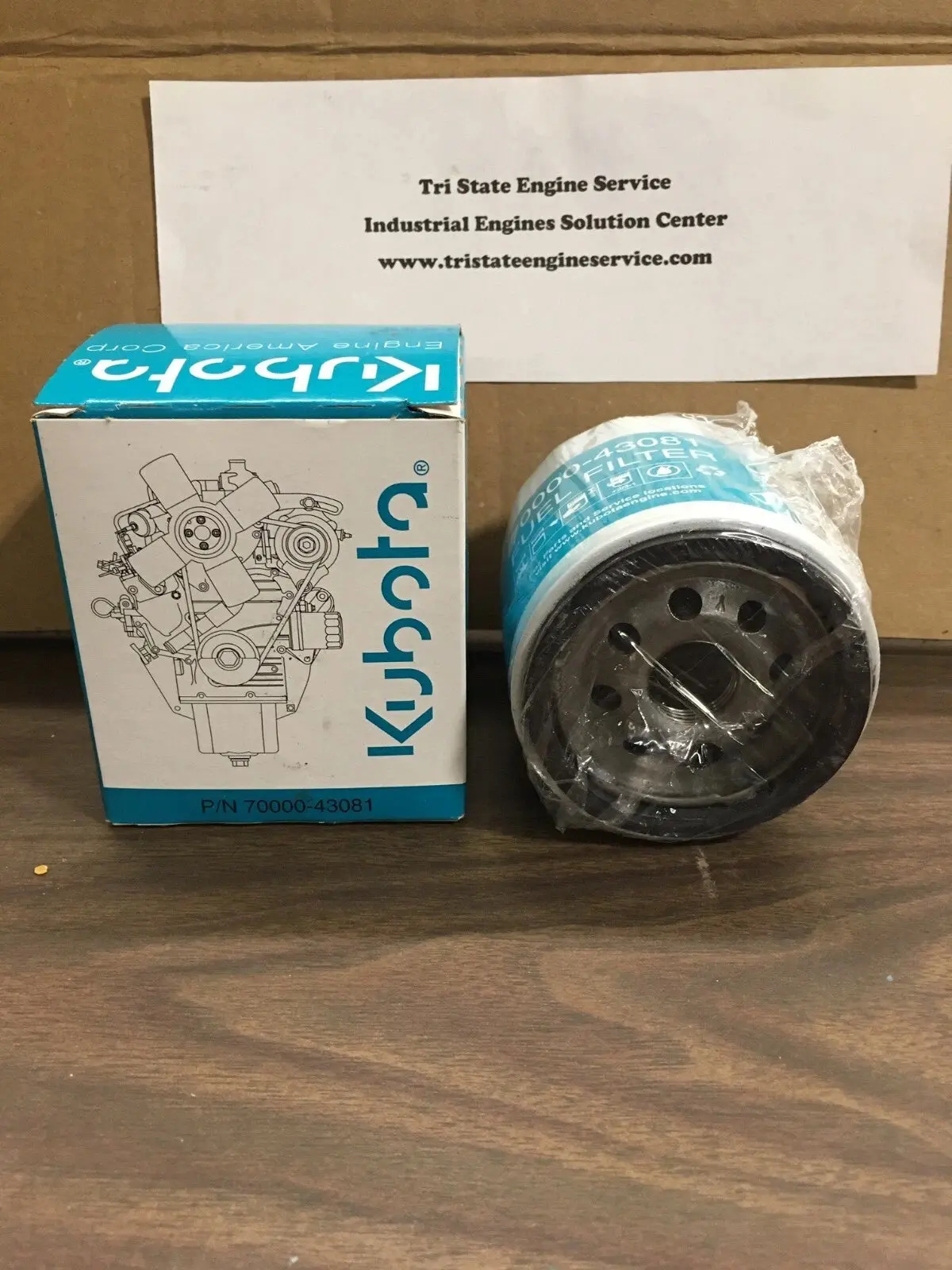 Genuine Oem Kubota Fuel Filter 70000-43081 1