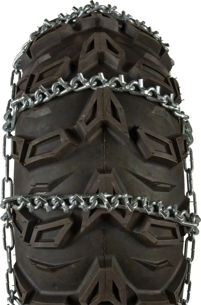 Atv Utv V‑Bar Tire Chains For 25X10‑12, 25X12‑9, 25X11‑10, 26X10‑12 | Snow & Ice Traction 1
