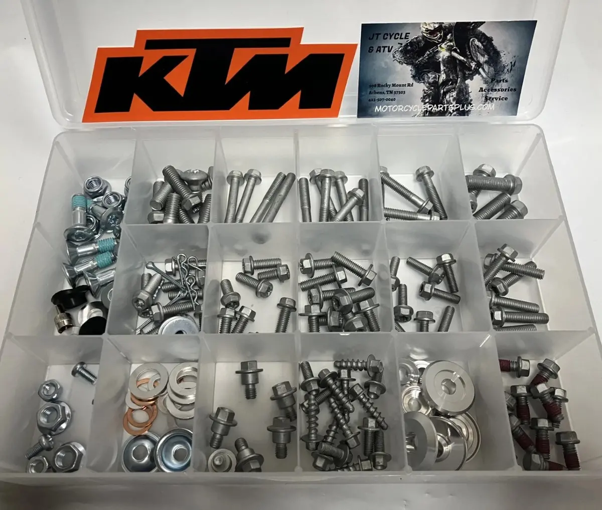 178Pc Ktm Husqvarna Husaberg Bolt Kit  Euro Off‑Road Hardware Set  Dirtbike Mx Maintenance Kit 1