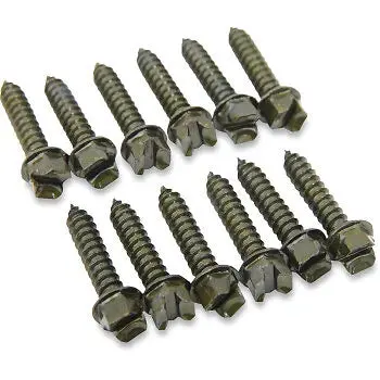 Original Gold Pro Ice Racing Screws – 1" Deep‑V Traction Studs 250 Count Pack Made In Usa 1