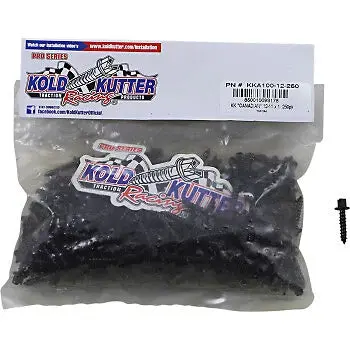 Kold Kutter 1" Canadian Ice Racing Studs #12 – 250 Count Pack  High‑Hardness Traction Screws 1