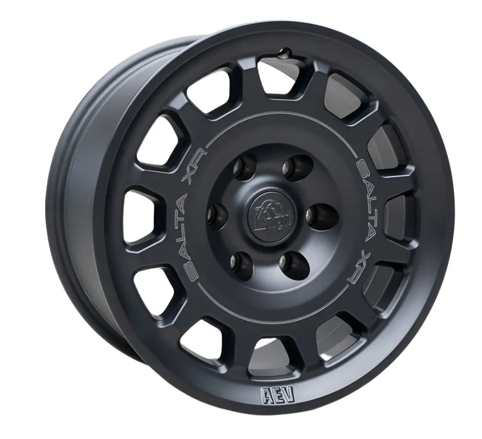 Aev Conversions | Jeep Wrangler Jl / Gladiator Jt Salta Xr Wheel - Matte Black 1
