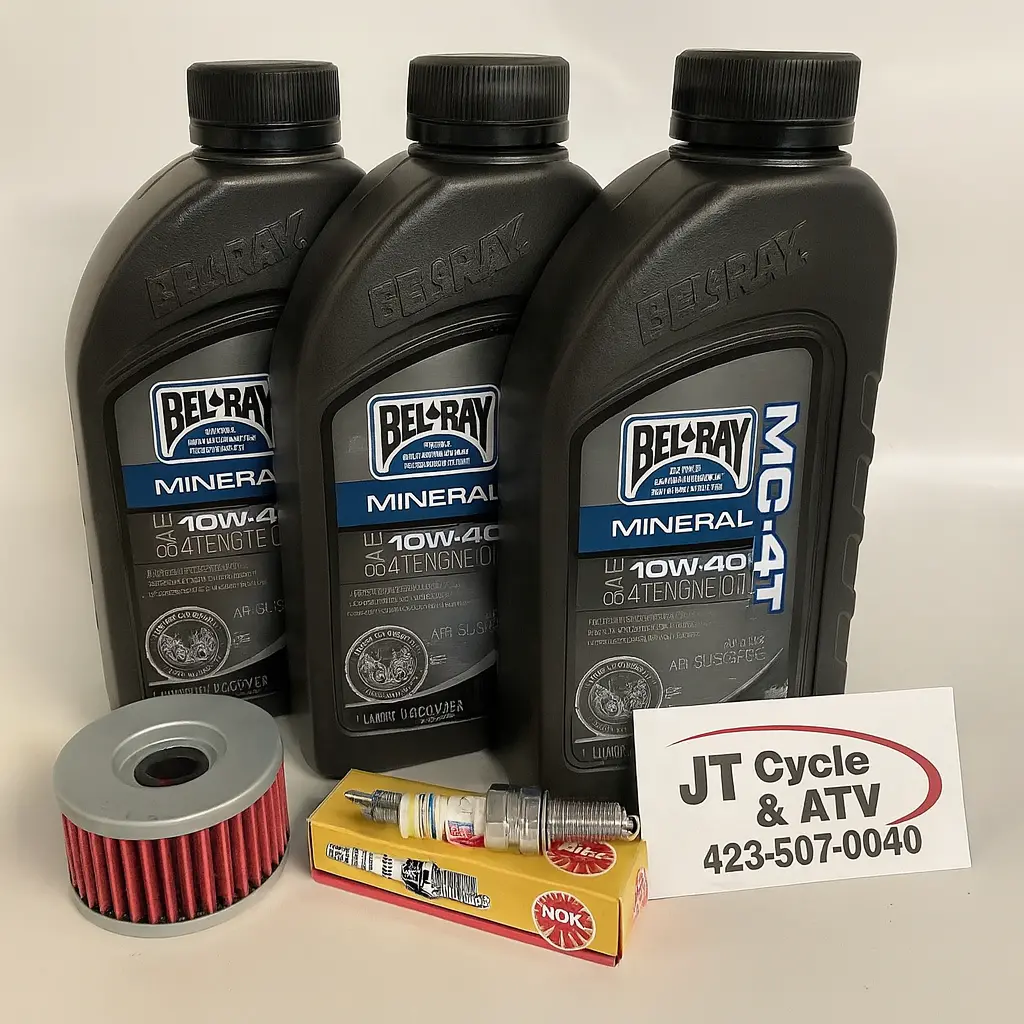 Suzuki Ls650 Savage Oil Change Tune‑Up Kit – Belray 10W‑40, Hiflo Filter, Ngk Plug – 1986‑Up 1