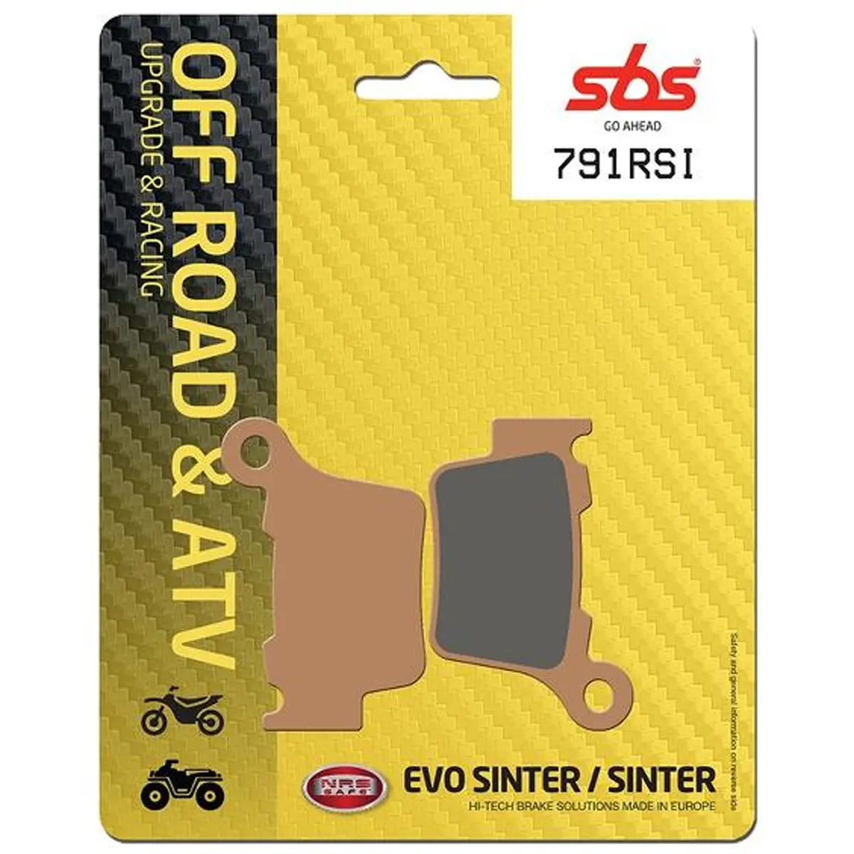Sbs Sintered Brake Pads - 791Rsi 1