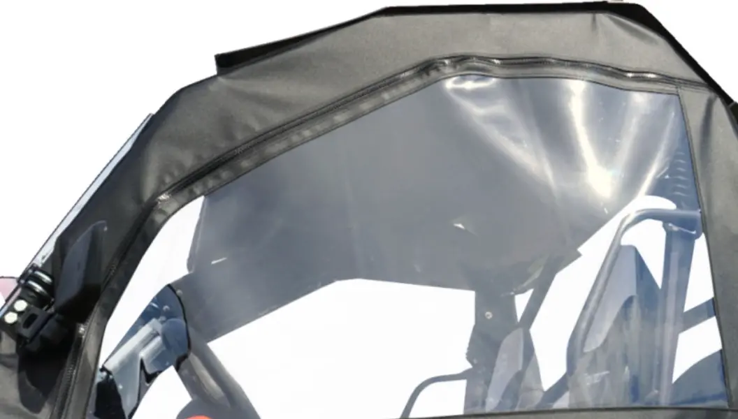 Seizmik Soft Cab Back With Zip‑Up Upper Doors – Fits Cfmoto Zforce 800 Trail / 800 Ex / 1000 (2019–2021) – Marine‑Grade Canvas & Aqua‑View Vinyl 1