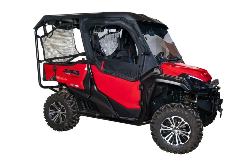 Seizmik 06014 Framed 1/2 Upper Door Kit – Fits Honda Pioneer 1000 / 1000‑5 (2015–2025) – Upper Doors For Factory Lower Doors 1