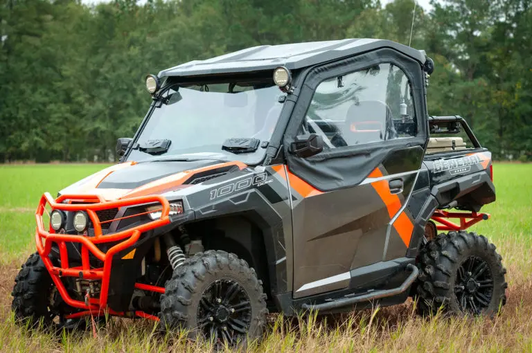 Seizmik 06017 Framed Upper Door Kit – Polaris General 1000 / Xp 1000 (2016–2022) – Upper Doors For Factory Half Doors (V2) 1