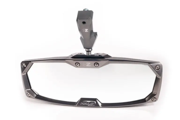 Seizmik #18015 Halo-Ra Billet Aluminum Automotive Style Rear View Mirror Can Am Defender 1