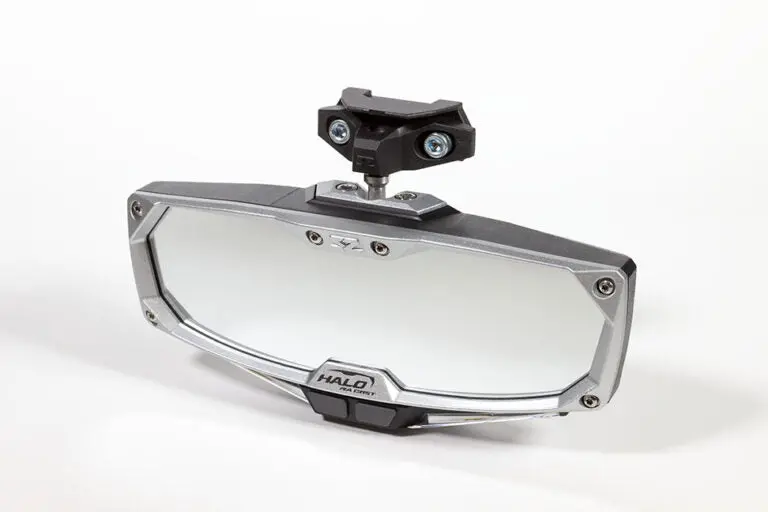 Halo-Ra Led Utv Rearview Mirror With Cast Aluminum Bezel Choose Trim Color– Polaris Rzr Pro Xp 1