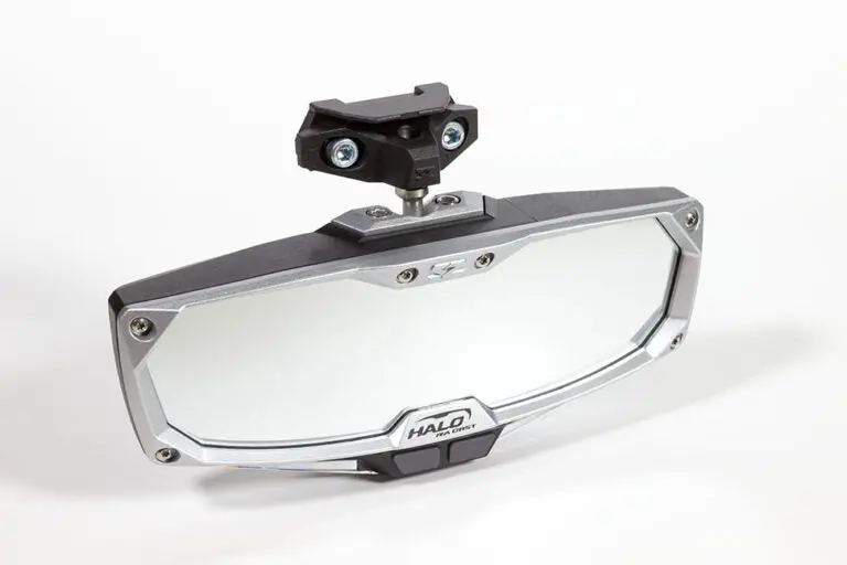 Halo-Ra Led Utv Rearview Mirror With Cast Aluminum Bezel Choose Trim Color– Polaris Rzr Pro Xp 2