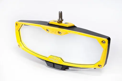 Halo-Ra Led Utv Rearview Mirror With Cast Aluminum Bezel Choose Trim Color– Polaris Rzr Pro Xp 1