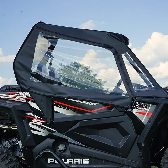 Seizmik Soft Upper Doors With Zipper – Fits Polaris Rzr Xp 1000 / Xp Turbo (2014–2023) – Marine‑Grade Canvas & Aqua‑View Windows 1