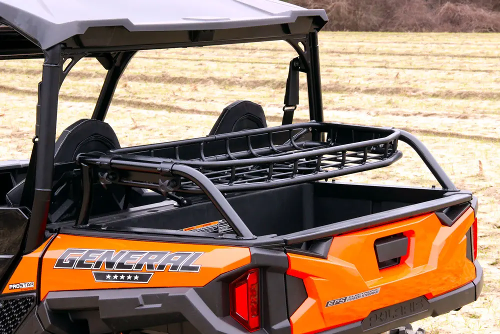 Seizmik 05007 Dump Bed Rack – Fits Polaris General 1000 / Xp 1000 / General 4 (2016–2025) – Heavy‑Duty Steel Bed Rack With Removable Cargo Basket 1