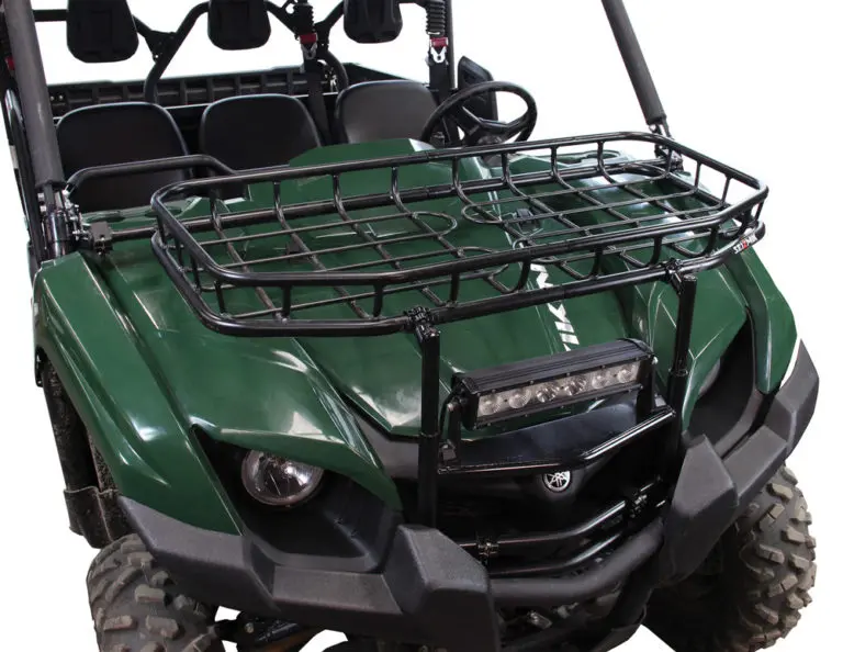 Seizmik Hood Rack – Fits Yamaha Viking – Steel Tubular Front Cargo Rack – Part #08073 1