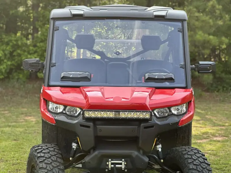 Seizmik Toolless Versa-Vent Scratch Resistant Hard Coated Windshield Kit Can-Am Defender 1