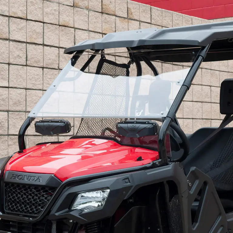 Seizmik Versa‑Vent Windshield (Scratch‑Resistant Poly) – Honda Pioneer 500 / 520 – Part #25034 1