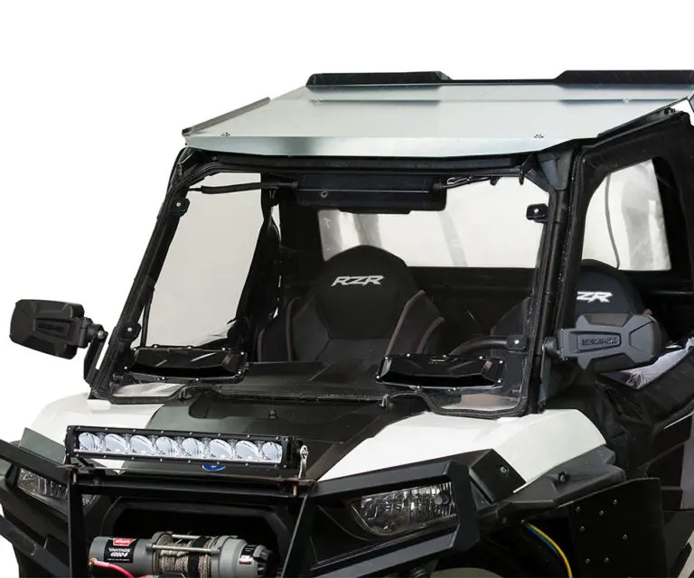 Seizmik Versa‑Vent Windshield (Scratch‑Resistant Poly) – Polaris Rzr 900S / 1000S / Xp 1000 / Turbo 1