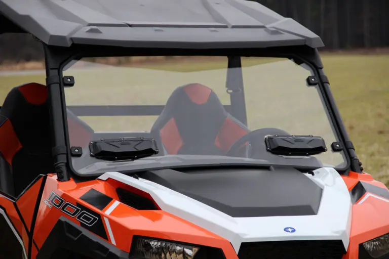 Seizmik Versa‑Vent Windshield (Uncoated Poly) – Polaris General 1000 – Part #25019 1