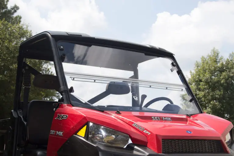 Seizmik Versa‑Fold Windshield (Uncoated Poly) – Polaris Full‑Size Pro‑Fit Ranger Xp 900 / Xp 1000 – Part #24001 1