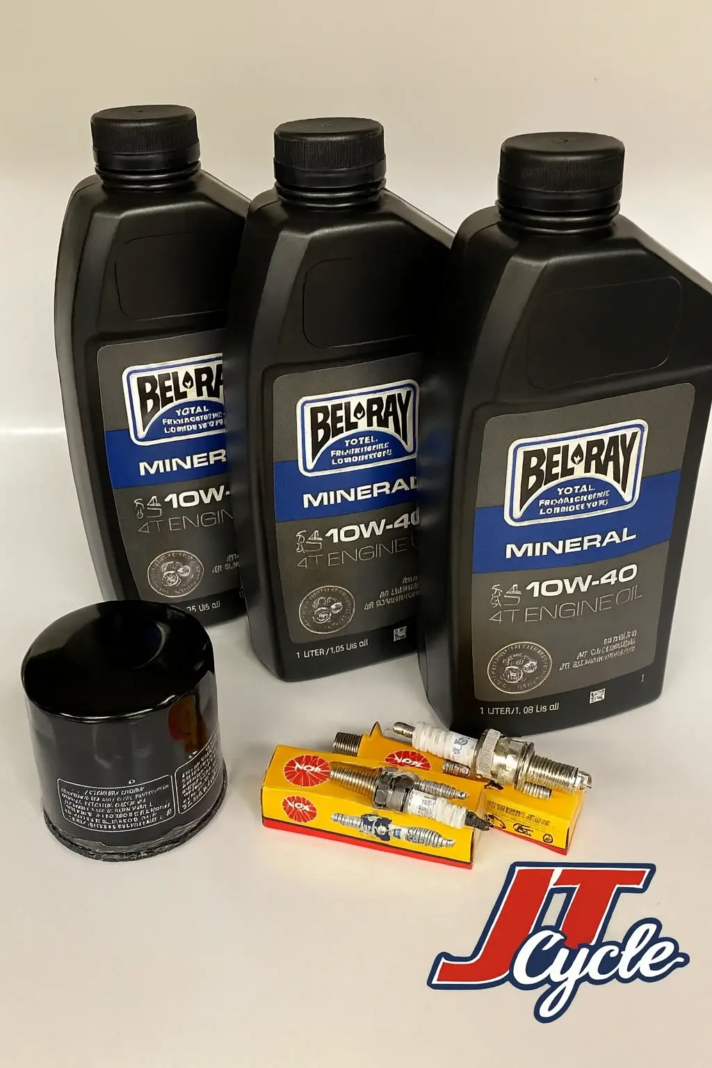 Honda Vt600c / Vt600cd Shadow (1988–2007) – Oil Change & Tune‑Up Kit | Bel‑Ray + Ngk | Made In Usa 1