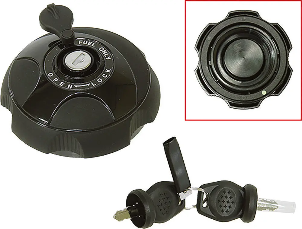 Locking Gas Cap Replacement For Atv / Utv / Snowmobile – Fits Arctic Cat, Polaris, Can‑Am, Kawasaki, Suzuki, Cf‑Moto – Replaces Oem 572230500 / 2521278 / 2871441 / 5433687 1