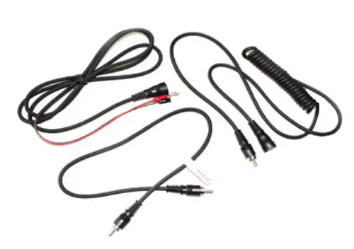 Snowmobile Heated Helmet Visor Power Cord Wiring Kit – Rca Style – Universal Replacement 1
