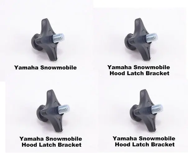 Yamaha Snowmobile Hood Strap Post Set Of 4, 2 Pair Phazer Vmax Venture 1