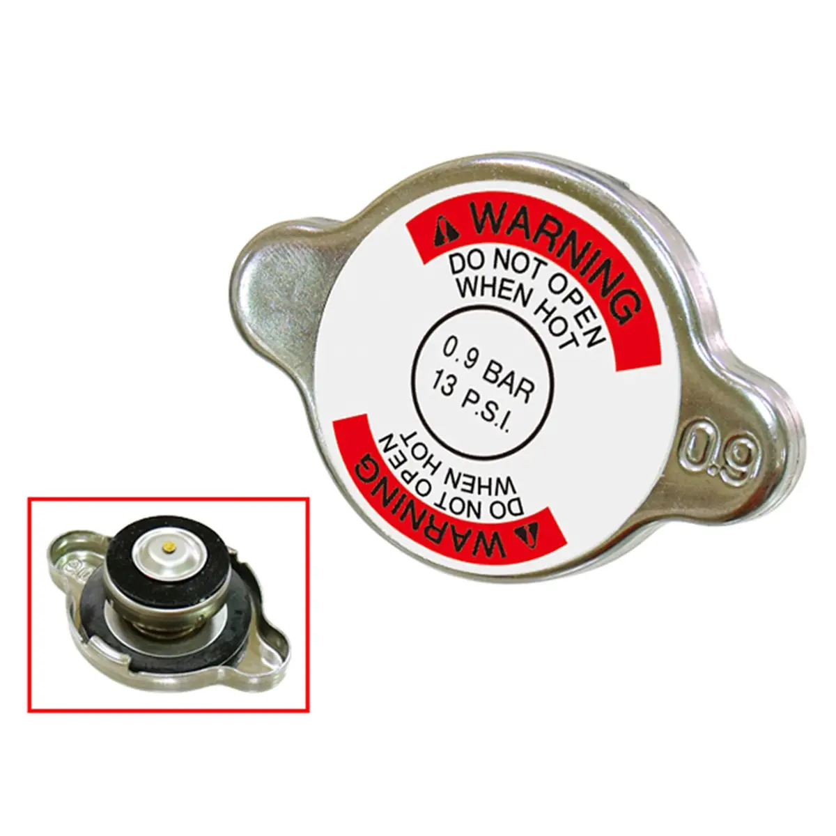 Spi Radiator Cap Polaris/Arctic Cat/Ski-Doo/Lynx .9 Bar 13 Psi 1