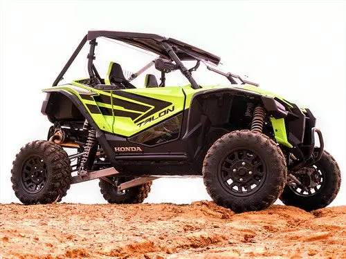 Spike Power Sports Honda Talon Lower Door Inserts Dark Tinted 1