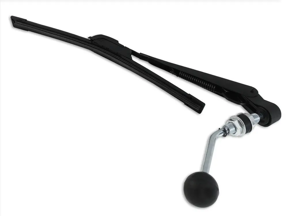 Spike Power Sports Manual Wiper Kit For Hard Coated Or Glass Windshields 77-0010 1