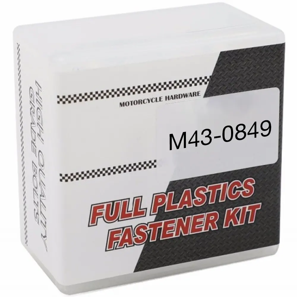 Motorcycle Hardware Full Plastics Fastener Kit 1