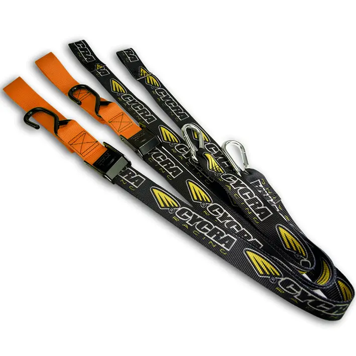 Cycra Tie Downs - Set (Orange) 1