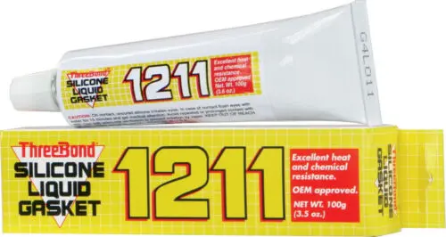 Threebond 1211 Silicone Liquid Gasket – Crankcase Sealer / Engine Sealant – 3.5 Oz Tube 1