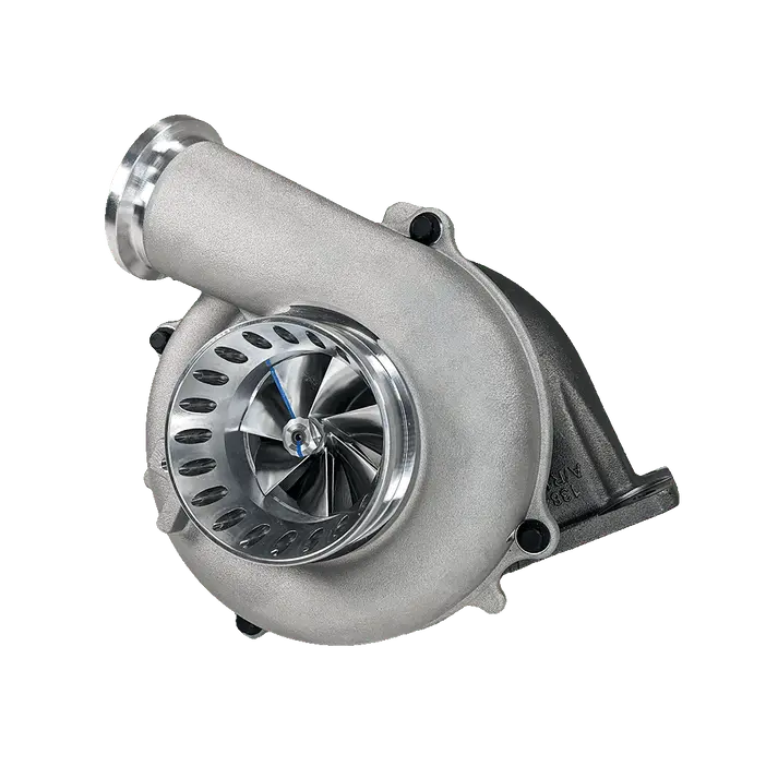 Kc Turbos | Tp38r "Tiger Turbo" Stage 2 Dual Ball Bearing Turbo - 7.3L Power Stroke Obs (1994-1998) - 1.0 A/R / Plastic 4" Ccv (Special Cover) 1
