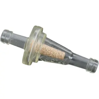 Visu‑Filter 701C In‑Line Fuel Filter – 2" Universal Nylon Filter – 1/4" Fuel Line Sold Each 1