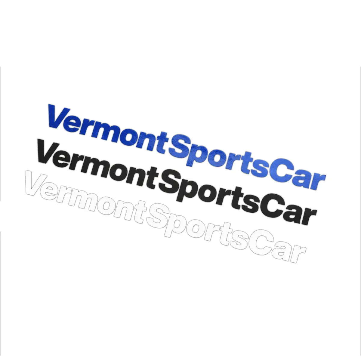 Vermont Sportscar 10"  Vinyl Decal 1