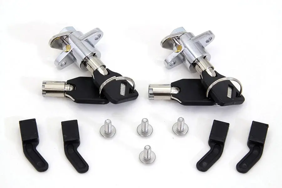 Drag Saddlebag & Tour-Pak Matching Lock / Key Kit For Harley Touring Flh/T 97-13 2