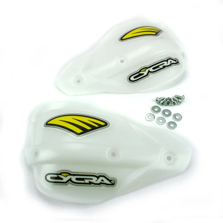 Cycra Enduro Replacement Handshields (White) 1