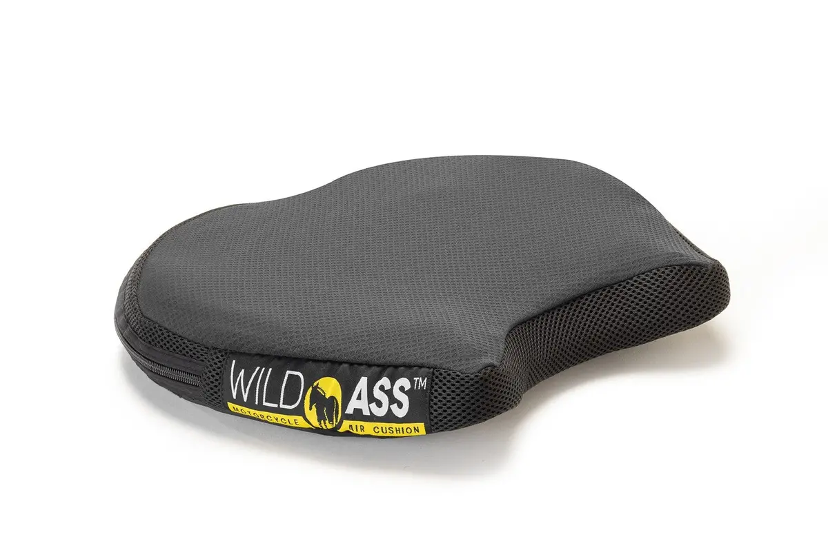 Wild Ass Motorcycle Seat Cushion Pad Harley Cruiser Touring Smart Airgel Gel Black 1