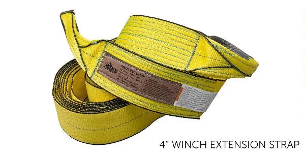 Aev Conversions | 4 Inch Full Size Winch Extension Straps 1