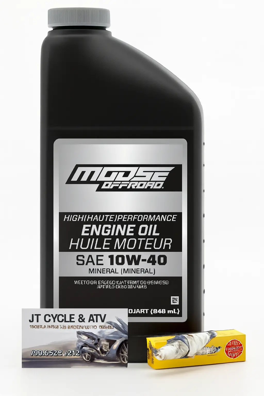 Honda Xr80 Xr100 Xl80 Oil Change Tune Up Kit Ngk Spark Plug Moose Offroad 10W-40 1