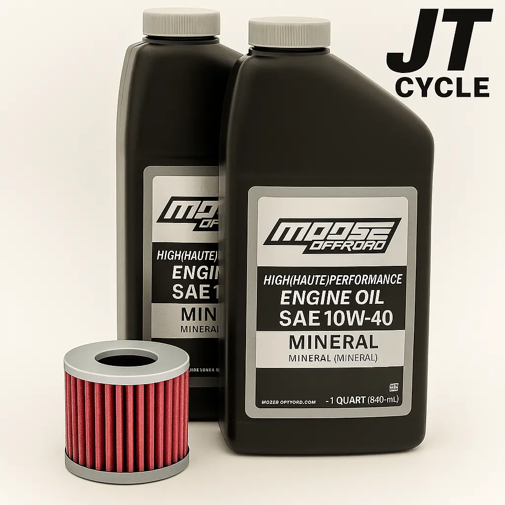 Honda Xl250 Xr250l Xr250r Oil Change Kit – Moose Offroad 10W-40 Hiflo Filter | 81-04 1