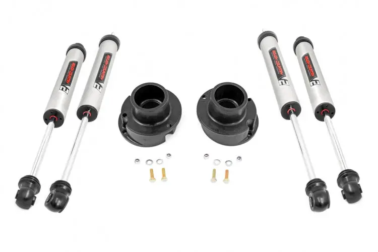 Rough Country | 2013+ Dodge Ram 3500 4Wd 2.5 Inch Leveling Kit - V2 Shocks 1