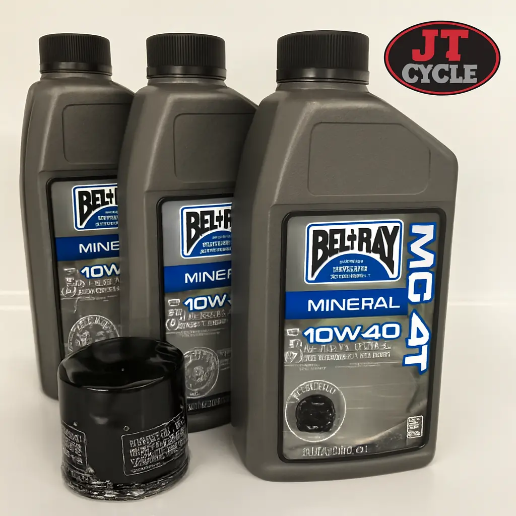 Yamaha Yzf-R3 Oil Change Kit  Belray 10W‑40 Oil + Hiflo Filter  2015–2023  Made In Usa 1