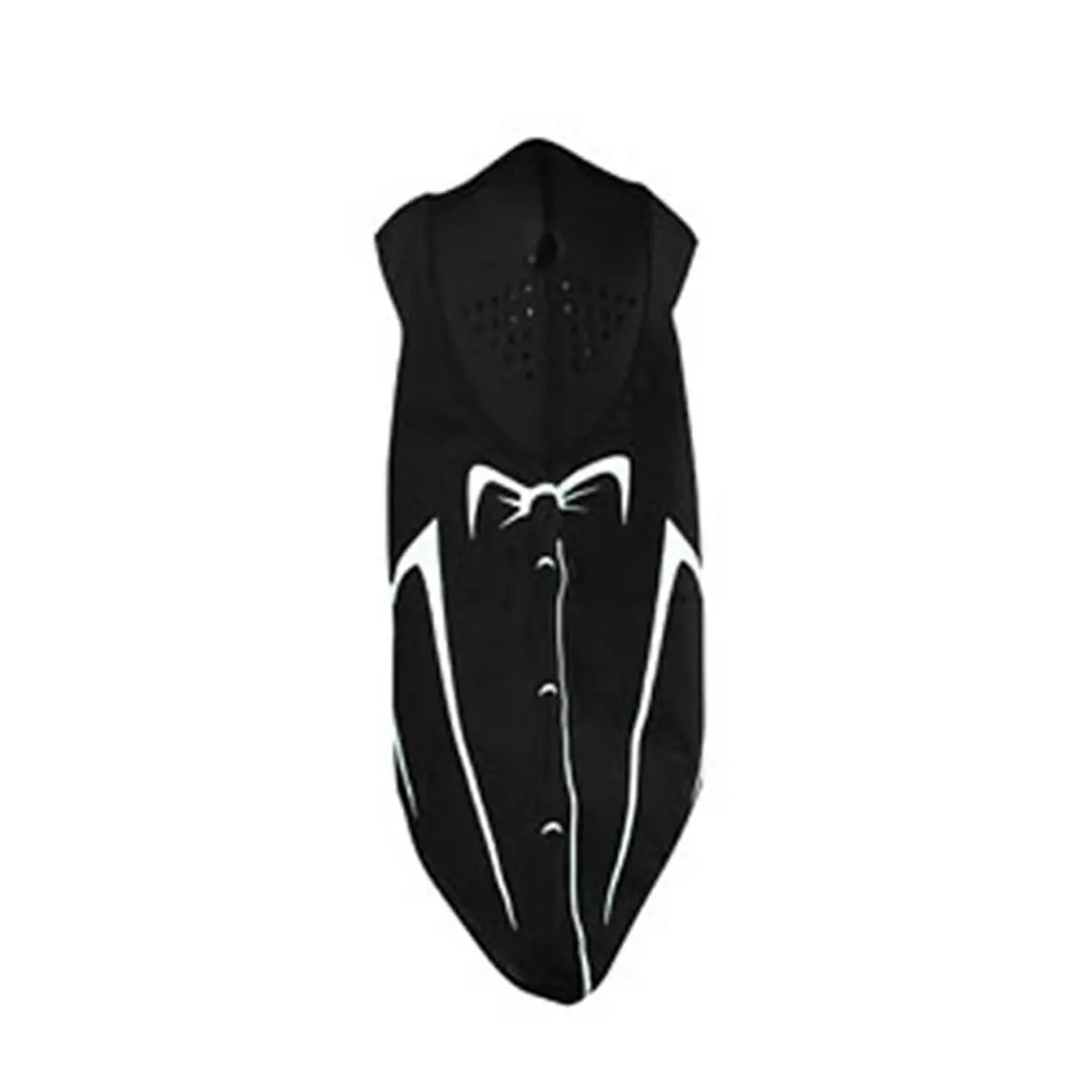 Zan Headgear Wneo141g Neodanna – Tux Glow In The Dark Neoprene Bandanna Face Mask 1