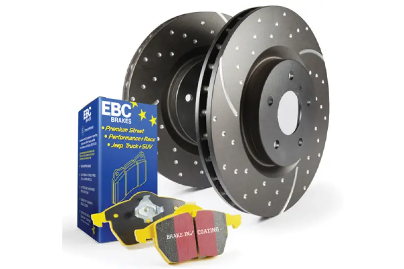 Ebc Yellowstuff Brake Pads And Gd Sport Rotors – Stage 5 Performance Kit 1