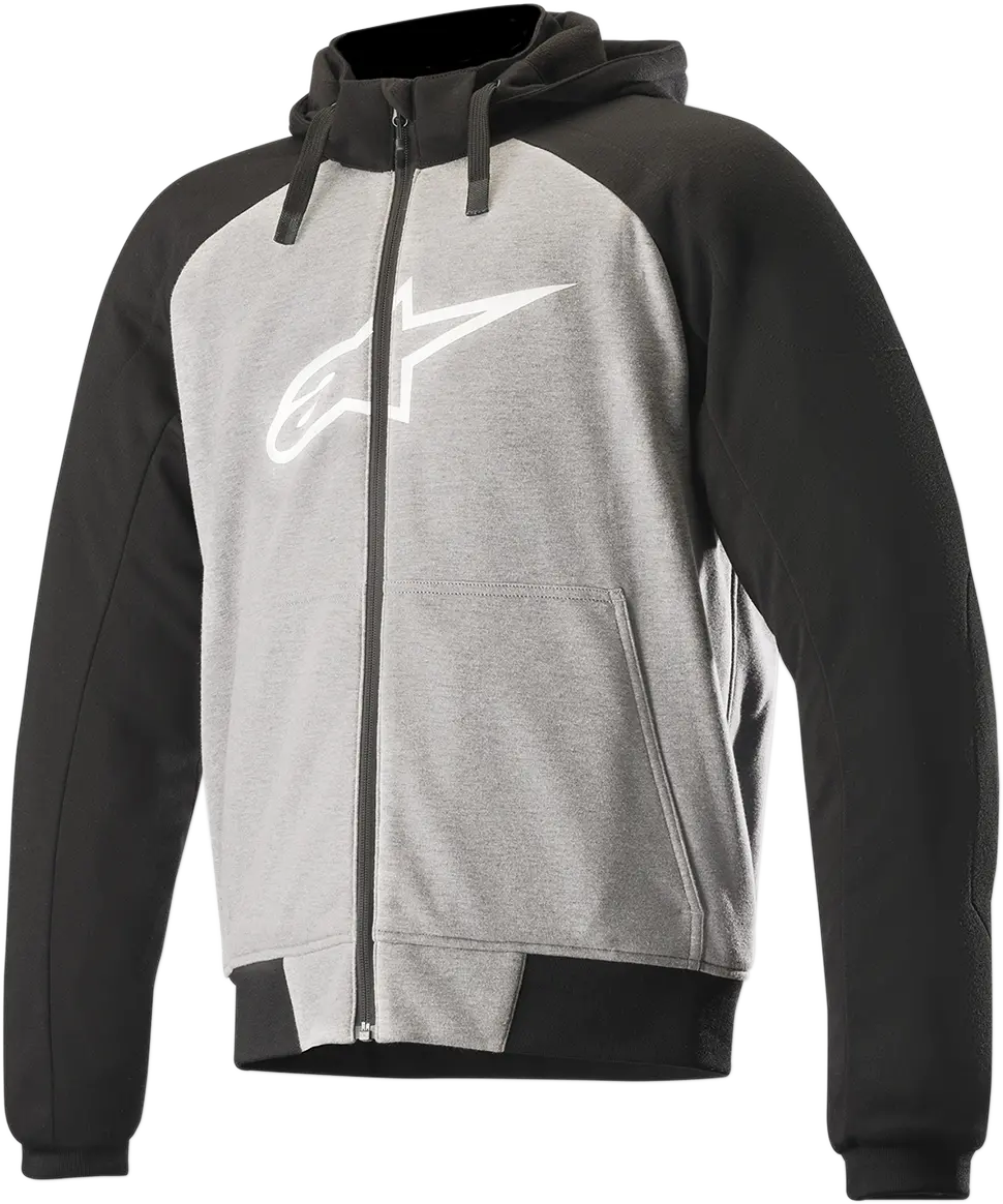 Alpinestars Chrome Sport Hoodie – Gray, Size Large (Model 4200918-951-L) 1