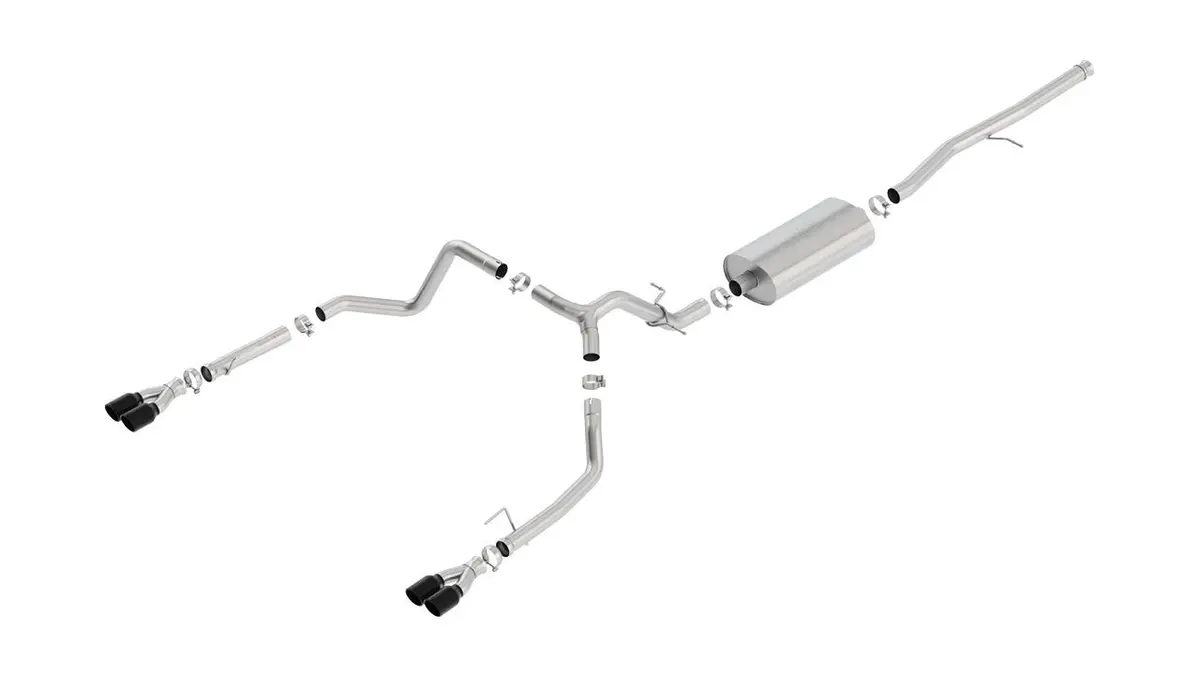 Borla Touring Cat-Back Exhaust System For 2019–2021 Chevrolet Silverado 1500 & Gmc Sierra 1500 1